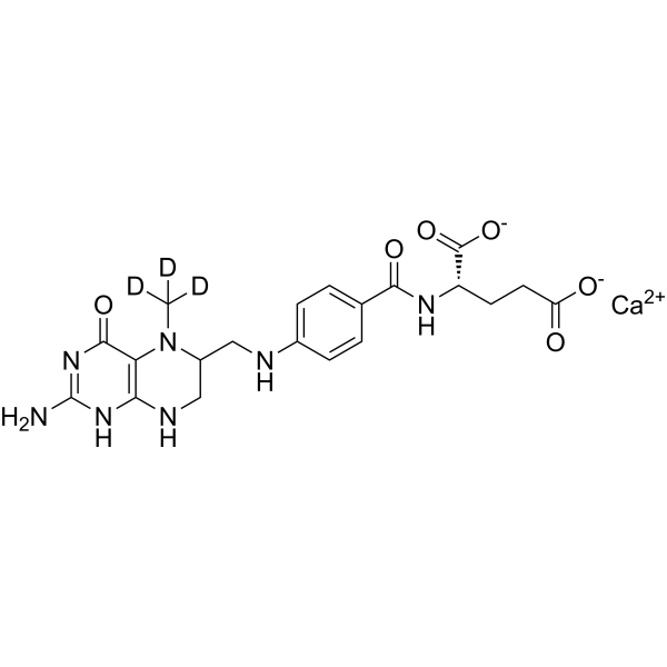 Calcium N5-methyltetrahydrofolate-d3